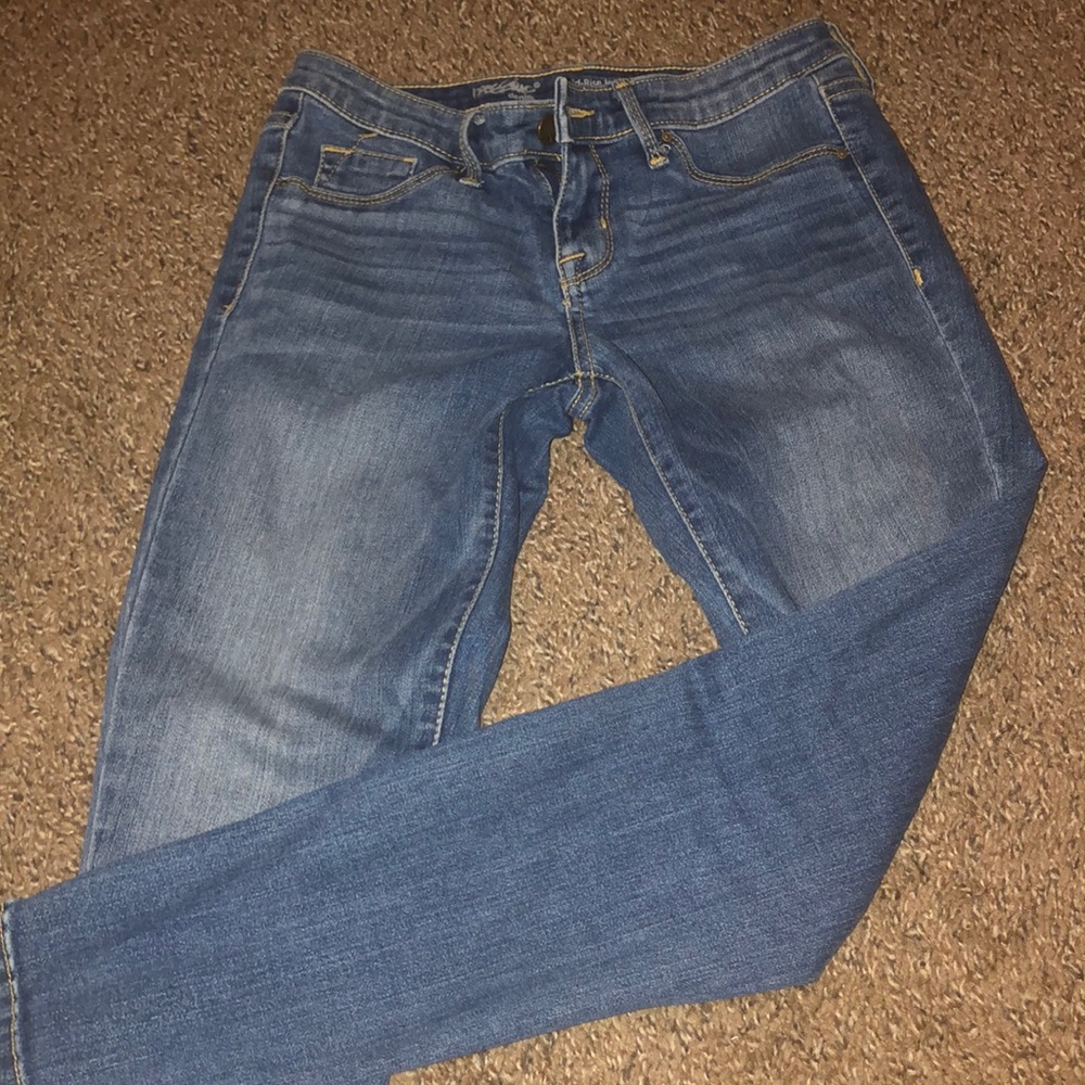 medium wash jeans